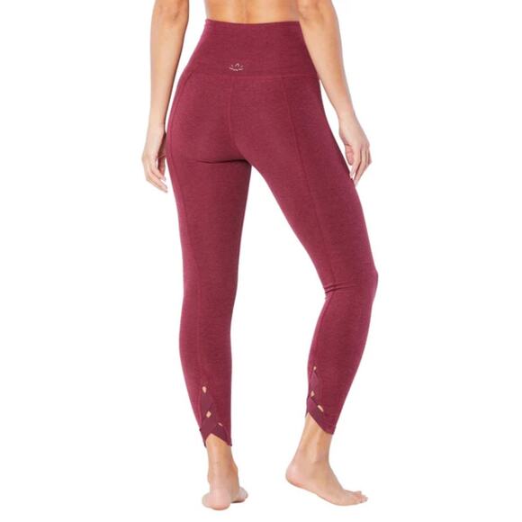 Beyond Yoga Pants - Beyond Yoga Spacedye Totally Woven High Waisted 7/8 Leggings XS